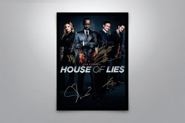 House of Lies Signed Poster with COA