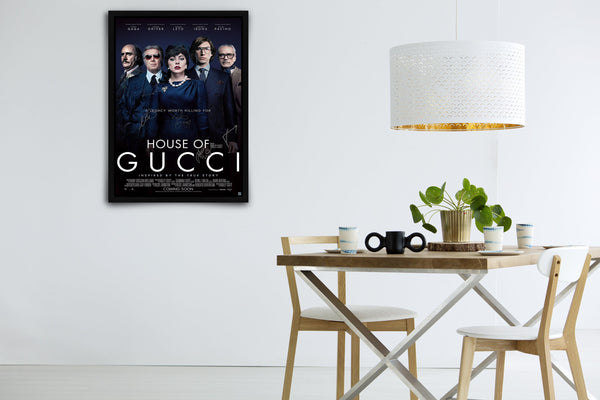 House of Gucci Signed Poster with COA