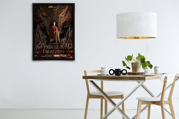 House of the Dragon Signed Poster with COA