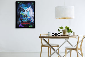 How to Train Your Dragon: The Hidden World Signed Poster with COA