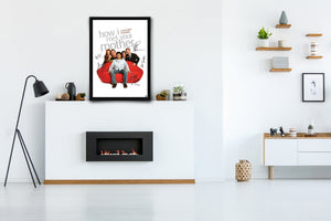 How I Met Your Mother Signed Poster with COA