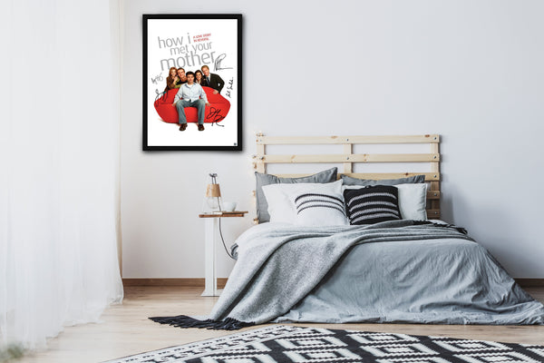 How I Met Your Mother Signed Poster with COA