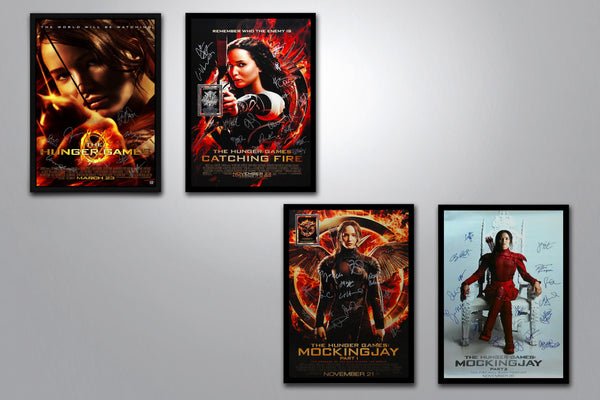 The Hunger Games Autographed Poster Collection