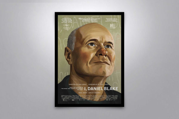 I, Daniel Blake Signed Poster with COA