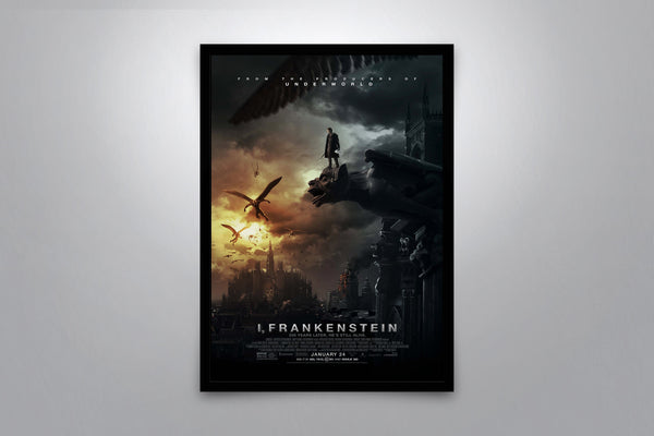 I, Frankenstein Signed Poster with COA