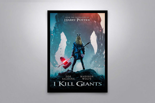 I Kill Giants Signed Poster with COA