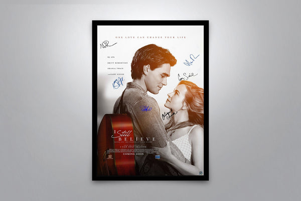I Still Believe Signed Poster with COA