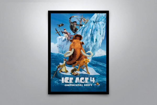 Ice Age 4: Continental Drift Signed Poster with COA