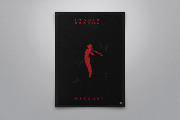 Imagine Dragons: Mercury - Act 2 - Signed Poster + COA