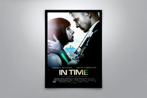 In Time Signed Poster with COA