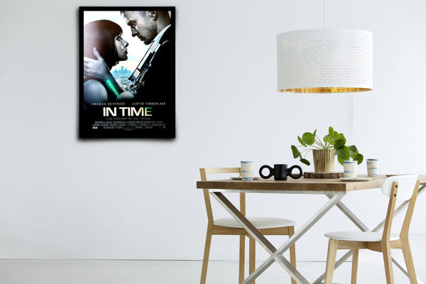 In Time Signed Poster with COA