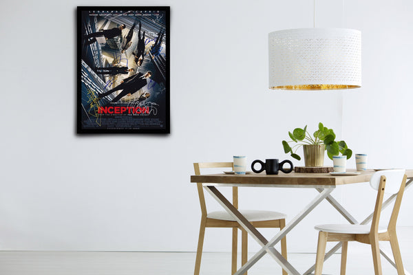 Inception Signed Poster with COA