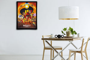 Incredibles 2 Signed Poster with COA