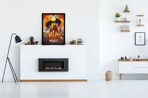 Incredibles 2 Signed Poster with COA