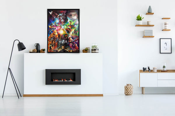 Avengers Infinity War Signed Poster with COA