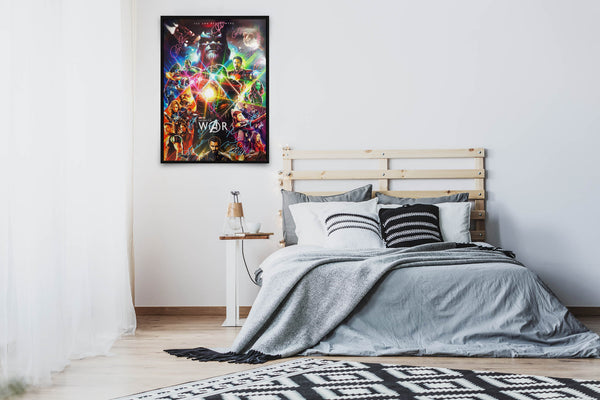 Avengers Infinity War Signed Poster with COA