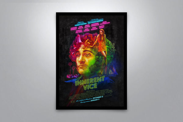 Inherent Vice Signed Poster with COA