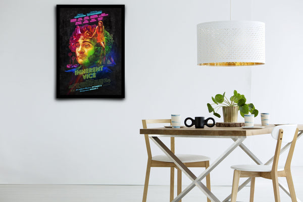 Inherent Vice Signed Poster with COA