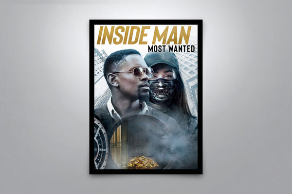 Inside Man: Most Wanted Signed Poster with COA