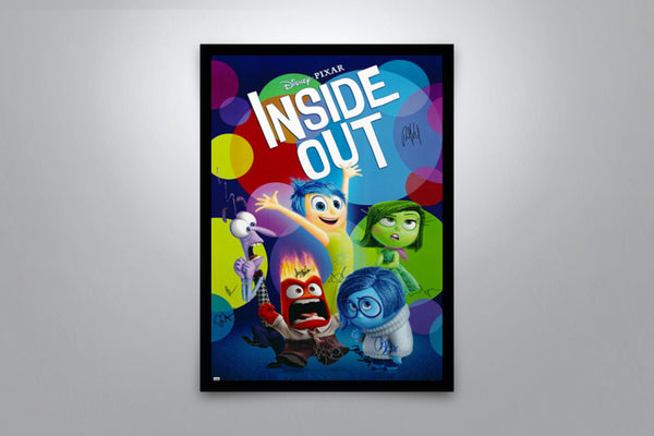 Inside Out Signed Poster with COA