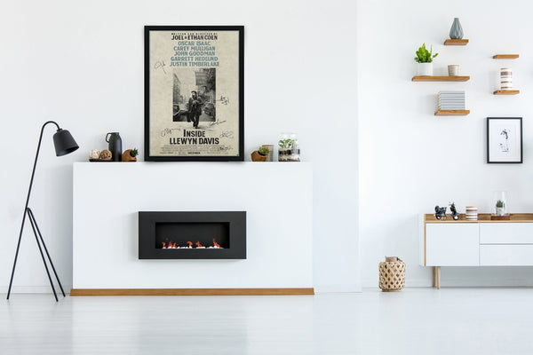 Inside Llewyn Davis Signed Poster with COA