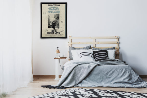 Inside Llewyn Davis Signed Poster with COA