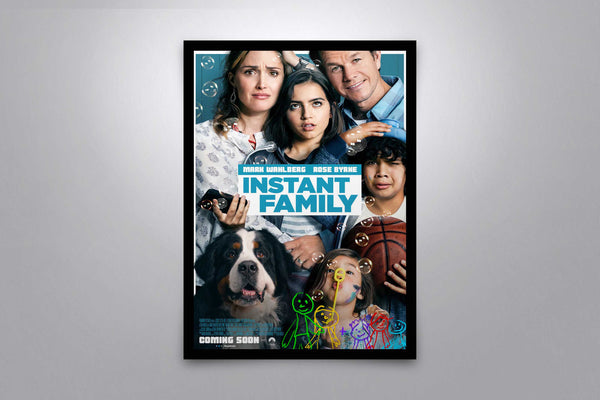 Instant Family Signed Poster with COA