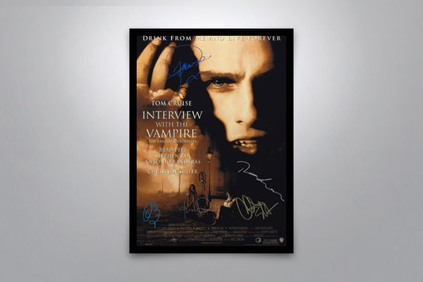 Interview With the Vampire: The Vampire Chronicles  Signed Poster with COA