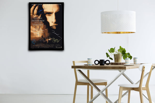 Interview With the Vampire: The Vampire Chronicles  Signed Poster with COA
