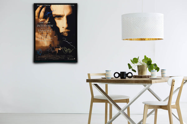 Interview With the Vampire: The Vampire Chronicles  Signed Poster with COA