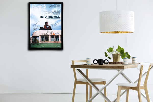 Into the Wild  Signed Poster with COA