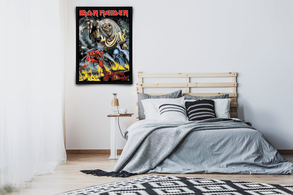 Iron Maiden Signed Poster with COA