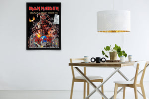 Iron Maiden: Legacy of the Beast Signed Poster with COA