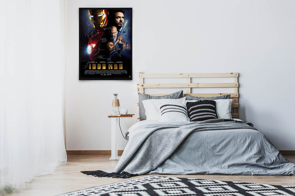 Iron Man Signed Poster with COA