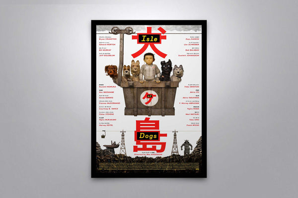 Isle of Dogs Signed Poster with COA
