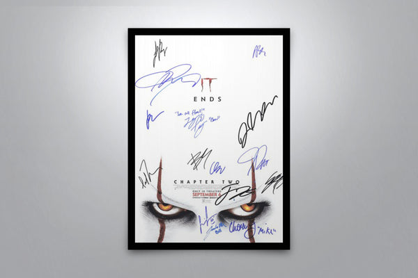 It: Chapter Two Signed Poster with COA