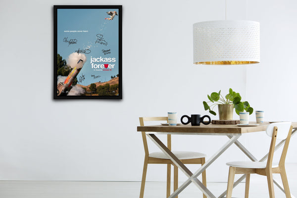 Jackass Forever Signed Poster with COA