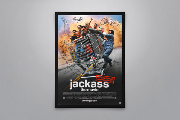 Jackass: The Movie Signed Poster with COA