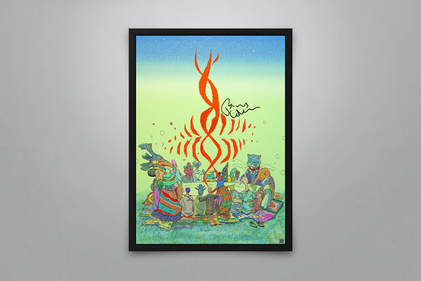 James Holden: Imagine This is a High Dimensional Space of All Possibilities - Signed Poster + COA