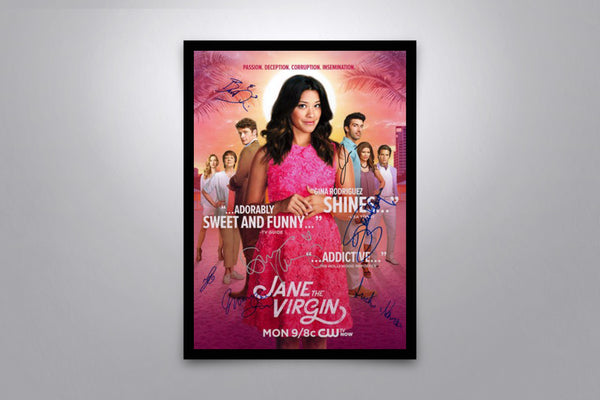Jane the Virgin Signed Poster with COA