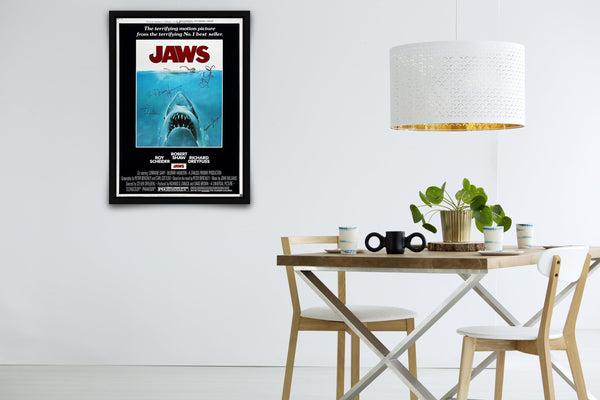 Jaws Signed Poster with COA