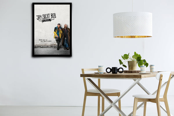 Jay and Silent Bob Reboot Signed Poster with COA