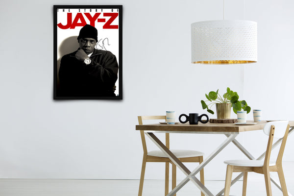 Jay-Z Signed Poster with COA