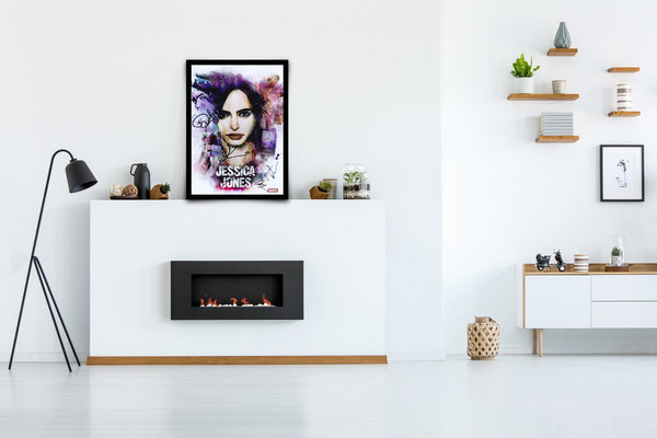 Jessica Jones Signed Poster with COA