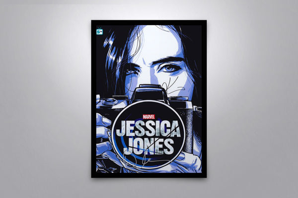 Jessica Jones Signed Poster with COA