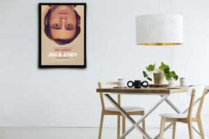 Jim and Andy: The Great Beyond Signed Poster with COA