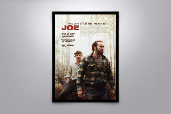 Joe Signed Poster with COA