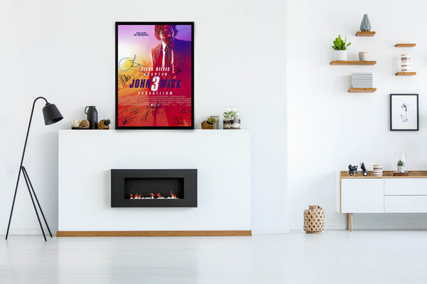 John Wick: Chapter 3 Parabellum Signed Poster with COA