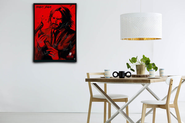 John Wick: Chapter 4 Signed Poster with COA