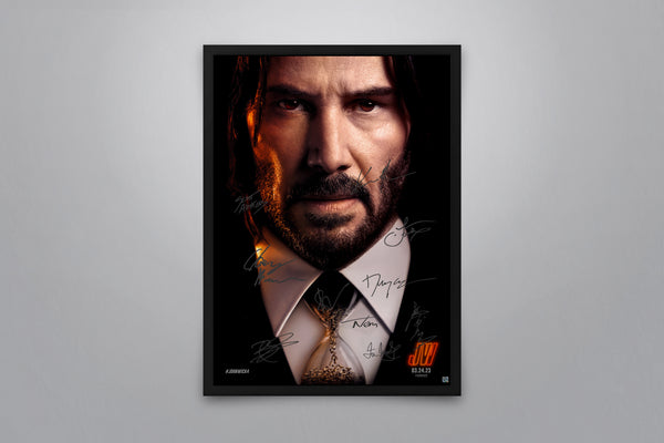 John Wick: Chapter 4 Signed Poster with COA